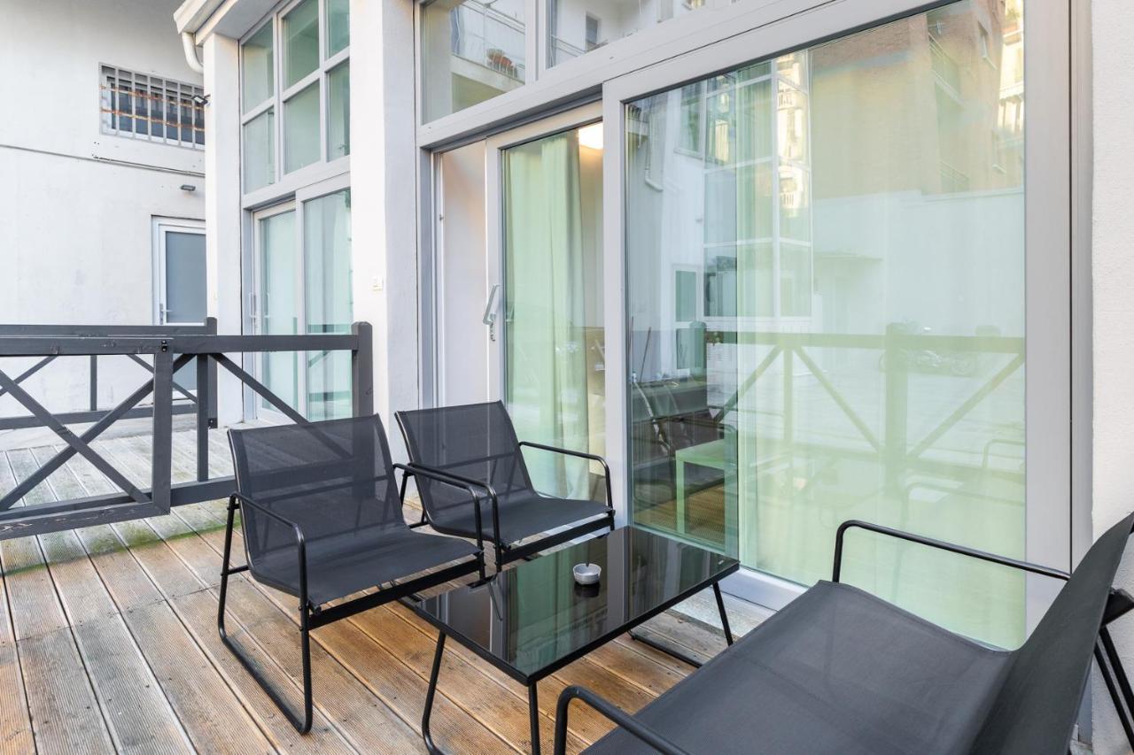 토리노 Exclusive Loft Crocetta - Free Private Parking & Wi-Fi - 5 Min To Metro Nizza - Ac 빌라 외부 사진